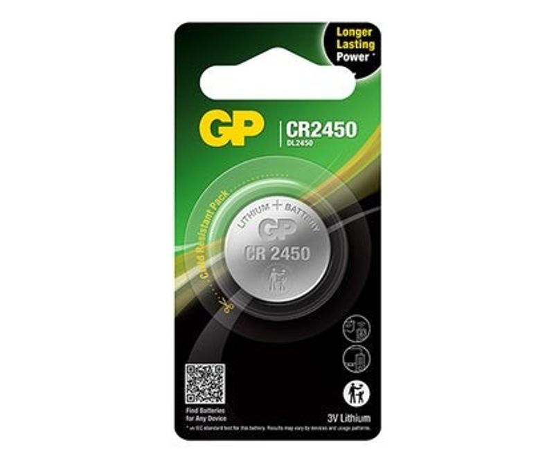 Gelins-KGK knappcell GP CR 2450/1-PACK