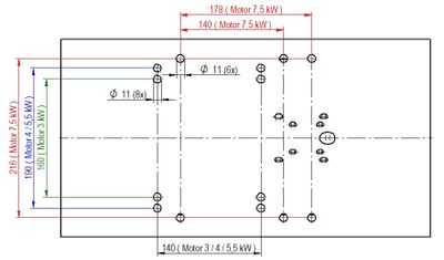 RM De Wit väggkonsol RF 270x270x500 mm max 80 kg