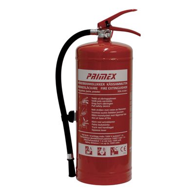 Gelins-KGK brandsläckare pulver 6 kg primex 55A 233B C