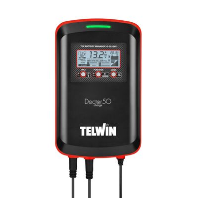 Telwin batteriladdare doctor CHARGE50 6/12/24V helautomat