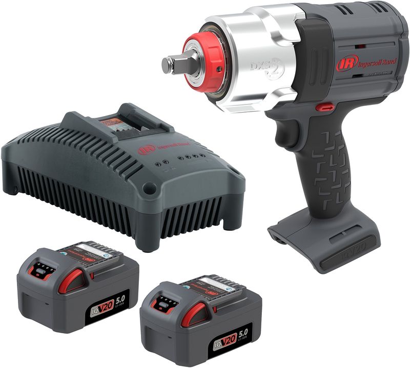Ingersoll Rand batterimutterdragare W7153-K22 1/2" dxs 2ST batterier laddare