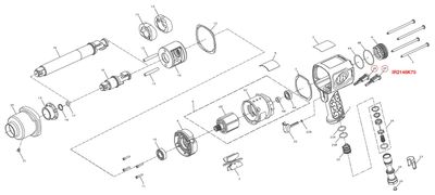 Ingersoll Rand riktning knappar 2ST 2146 2146-K75