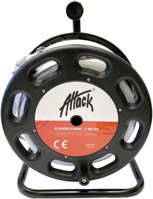 Gelins-KGK slangbelysning vinda 25 m 12500 LM 200W IP67 360 grader