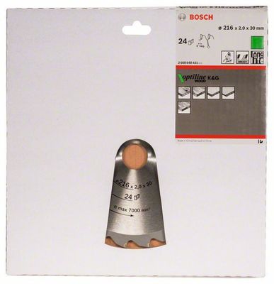 Bosch Sågklinga 216x30mm 24T -5 (Allmän användning)