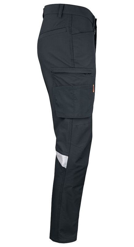Jobman 2194 Servicebyxa Stretch Svart/Svart