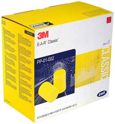 EAR Hörselpropp Classic PP-01-002 3M 250st per hel förpackning