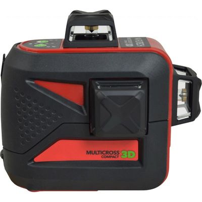 Multilinjelasersats röd MC3D Pro kompakt i väska