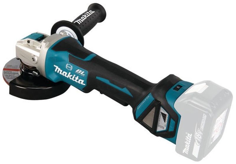 Makita DGA519Z Vinkelslip 18V X-LOCK (Utan batterier)
