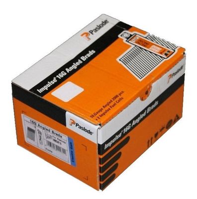 Paslode F16 Snedställd dyckert 38-63mm Elförzinkad + gas