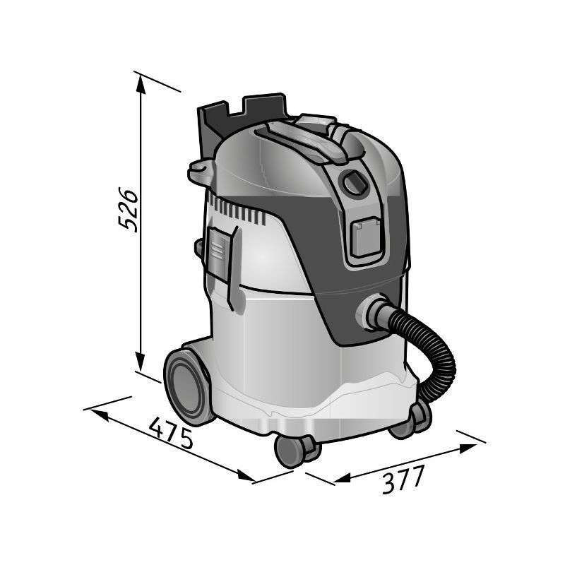 Flex Dammsugare VC26LMC 25L