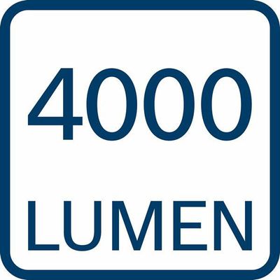 Bosch GLI 18V-4000 Arbetsbelysning Batteridriven 18V (Utan batterier)