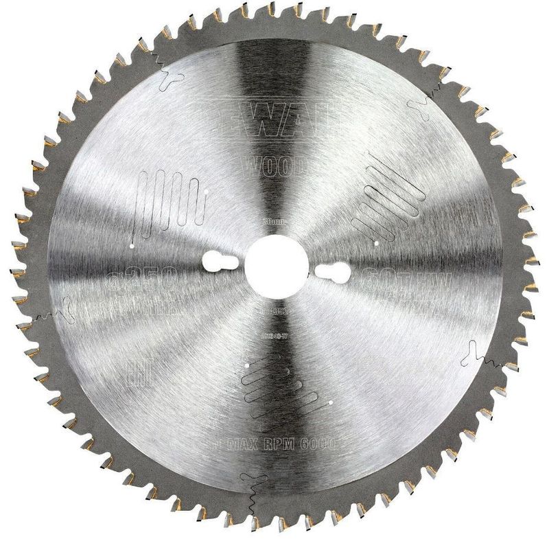DeWalt DT4352 Sågklinga 250x30mm 60T