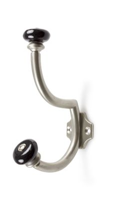 Habo Krok Vintage Borstad nickel/Svart SB