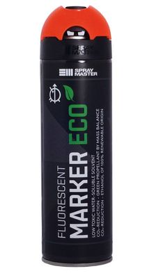 Spray Master Markeringsfärg ECO II FLUOR ORANGE 500ml