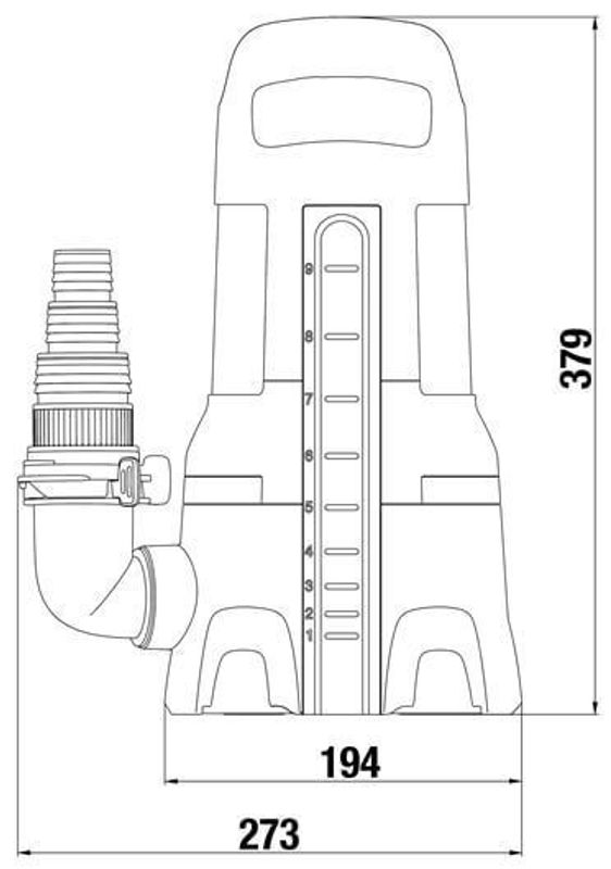 Gardena 09044-20 Spillvattenpump 20000 AquaSensor