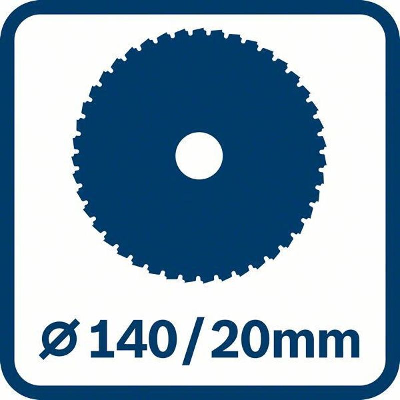 Bosch GKT 18V-52 GC Sänksåg 18V BITURBO 140mm (Utan batterier)
