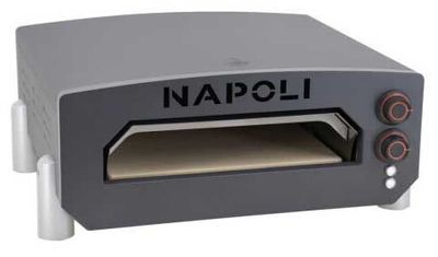 Napoli Elektrisk Pizzaugn 13" 2000W, Antracitgrå