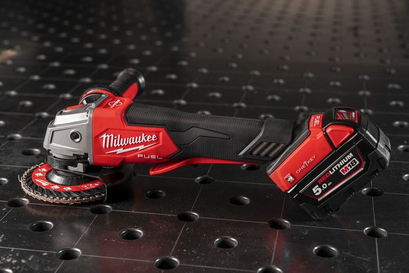 Milwaukee M18 ONEFSAG125XPDB-0X Vinkelslip 18V Paddle (utan batterier)