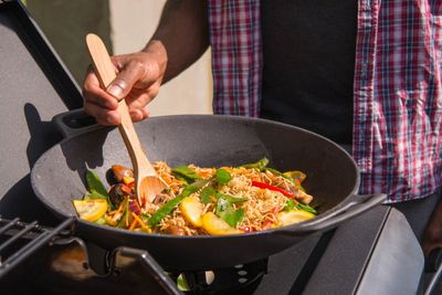 Landmann modulus wokpanna gjutgärn