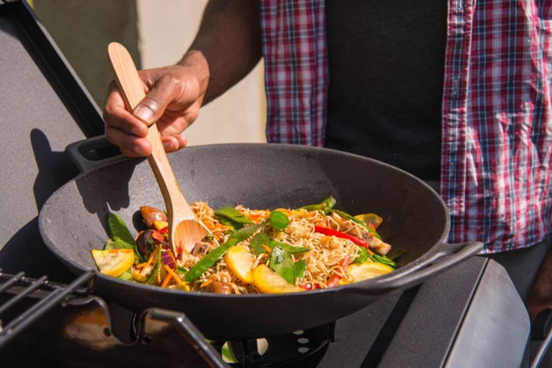 Landmann modulus wokpanna gjutgärn