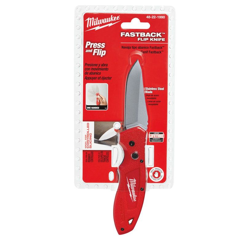 Milwaukee 48221990 Fastback Ihopfällbar Arbetskniv