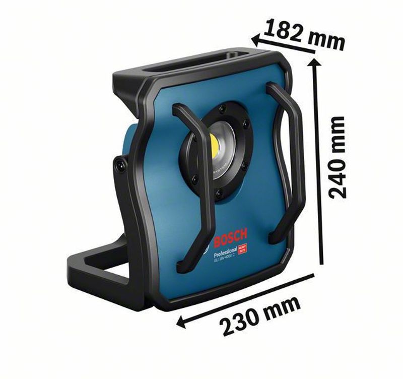Bosch GLI 18V-4000 Arbetsbelysning Batteridriven 18V (Utan batterier)