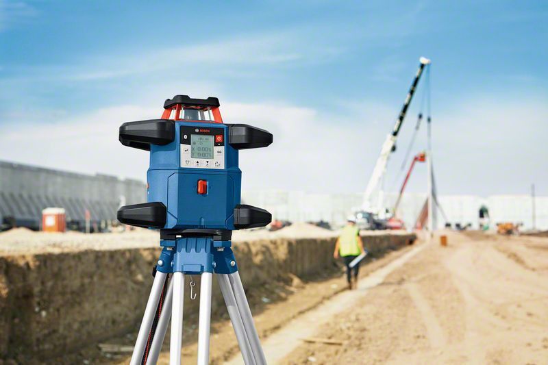 Bosch GRL 600 CHV Rotationslaser med mottagare