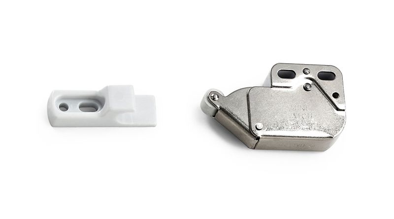 Habo Fjäderskåpsnäppare 245 Nickel SB