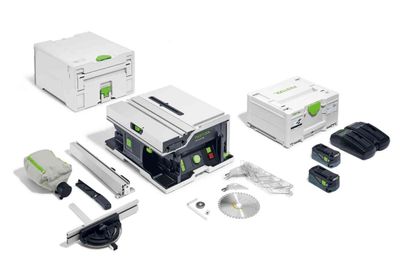 Festool Batteridriven bordssåg CSC SYS 50 EBI-Plus 18V