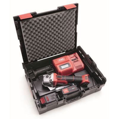 Flex Batterivinkelslip L125 18.0-EC Set