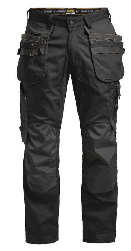 Jobman 2164 Hantverksbyxa Stretch Svart
