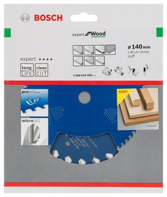 Bosch Cirkelsågsklinga 140x20x1,8mm 36T EXPERT WOOD