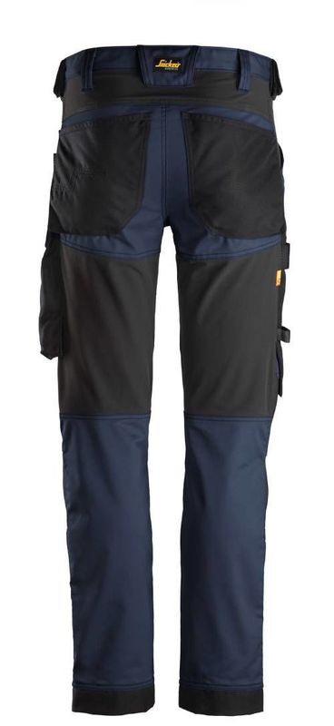 Snickers 6341 Arbetsbyxa Stretch Marin/Svart