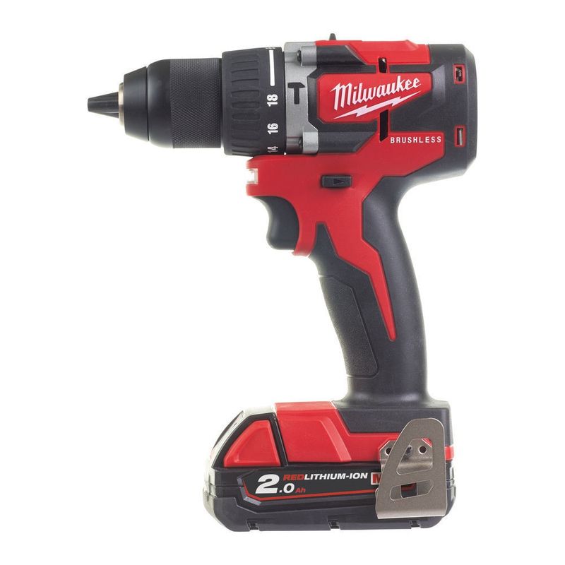 Milwaukee M18 CBLPD-202C Slagborrmaskin 18V