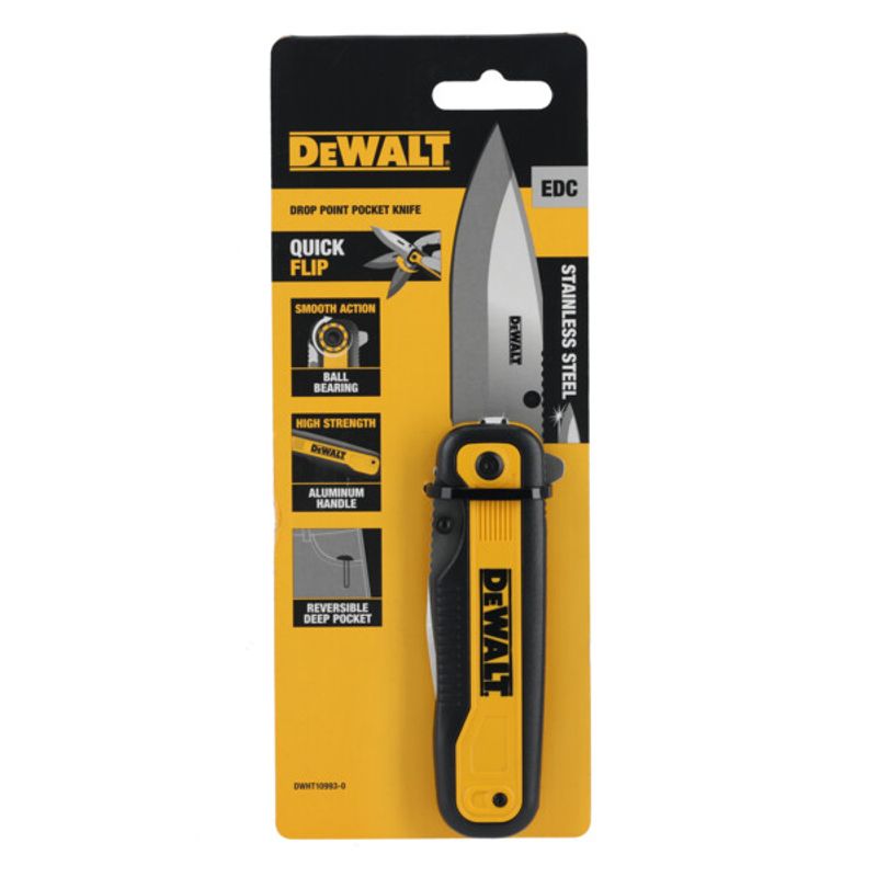 DeWalt DWHT10993-0 Fällbar Fickkniv Metall