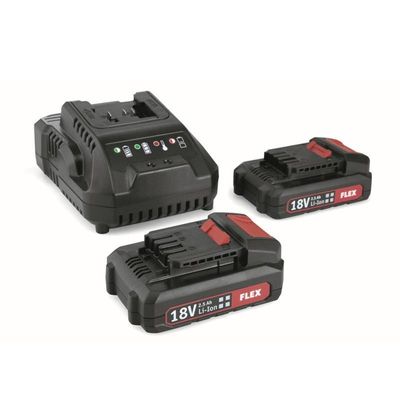 Flex Power 22 Q Batteripaket 2x2,5ah + laddare