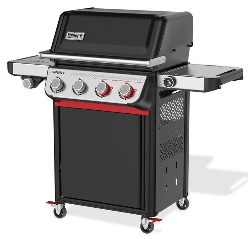Weber Spirit EP-435 Gasolgrill Svart – 4 Brännare & Sidobrännare