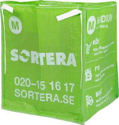 Sortera Storsäck BYGG MEDIUM 1200KG (1000L)