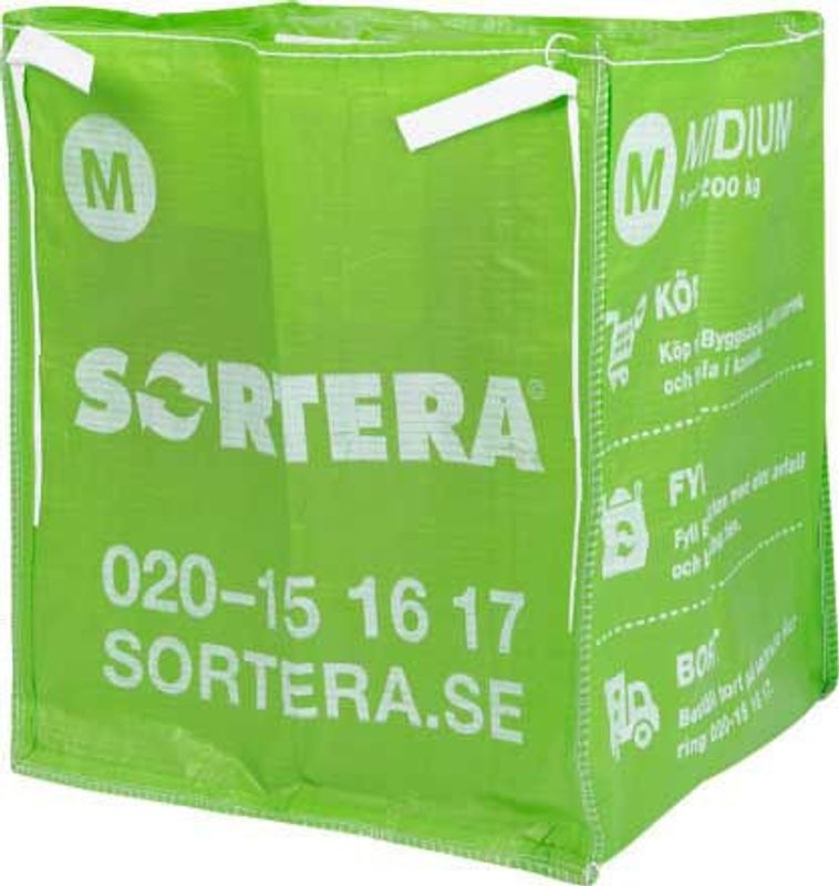 Sortera Storsäck BYGG MEDIUM 1200KG (1000L)