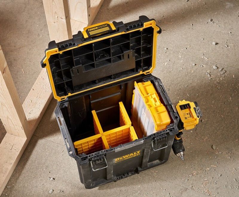 DeWalt DWST08035-1 Förvaringslåda Halvbredd ToughSystem 2.0