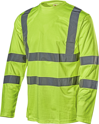 L.Brador 4006P Omnio Långärmad Varsel T-shirt Gul Stl M