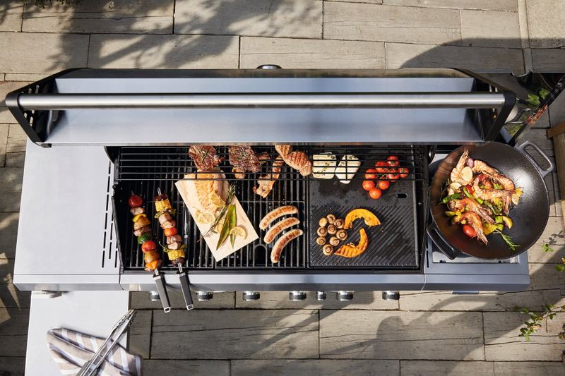 Landmann Rexon 6.1 CooK Gasolgrill 6-brännare Rostfritt