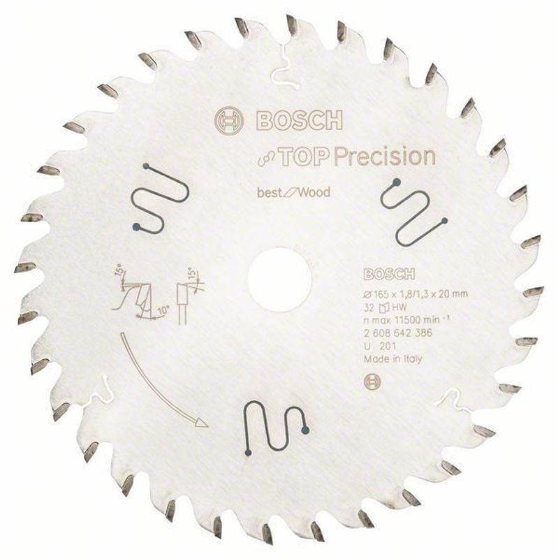 Bosch Sågklinga 165mm 32T (Universell användning)