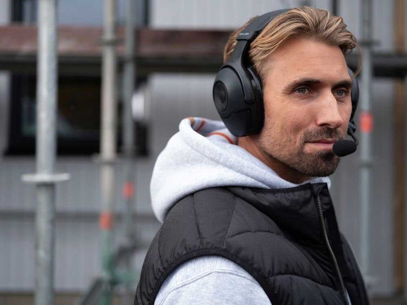 Zekler NEO 85 hörselskydd Hjässbygel med Bluetooth & Bommic