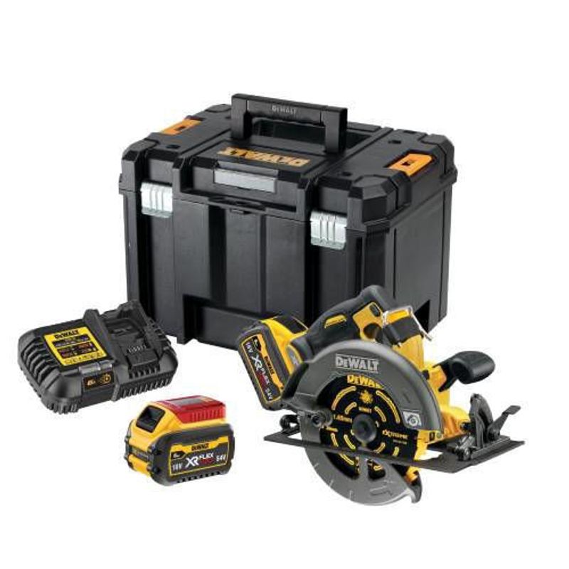 DeWalt DCS578T2 54V XR Cirkelsåg 190mm (2x6,0Ah)