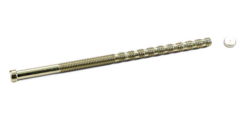Habo Cylinderskruv M5X100 + Täcklock Krom SB