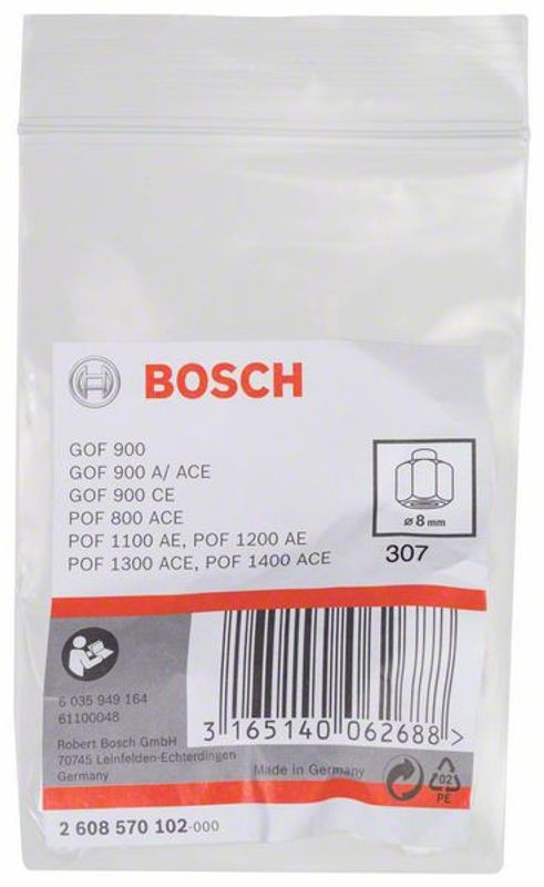 Bosch Spänntång 8mm POF/GOF