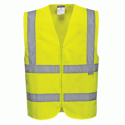 Portwest C375 Varselväst Zip Klass 2