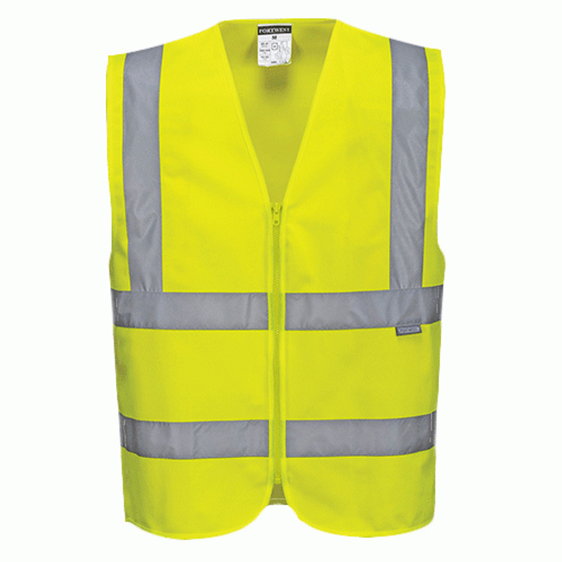 Portwest C375 Varselväst Zip Klass 2