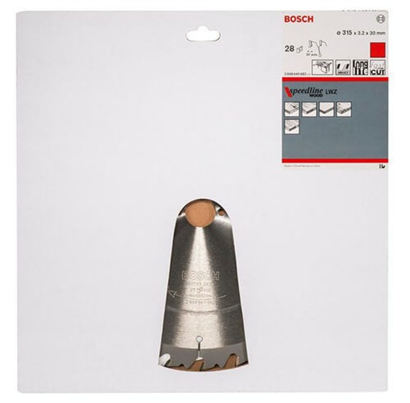 Bosch Sågklinga 315x30mm 28T SPEEDLINE WOOD